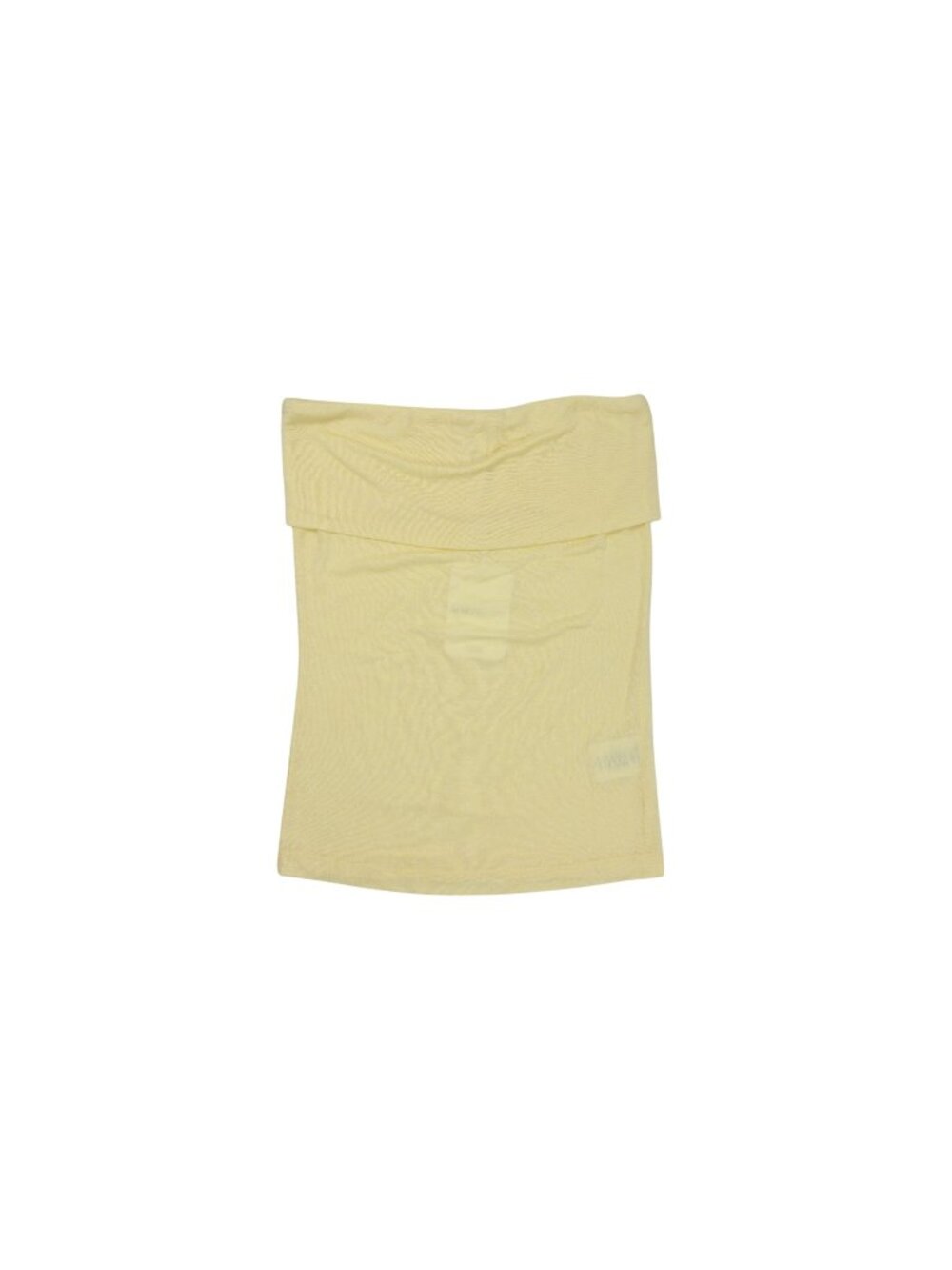 Find Me Now Nara Foldover Tube Top in Butter